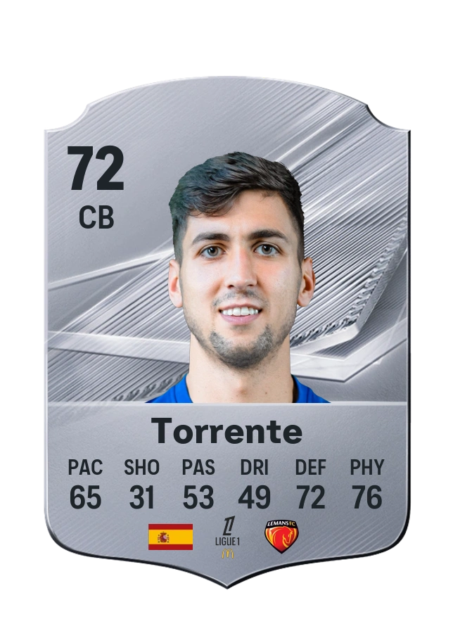 Carta Common di Torrente, valutazione 72