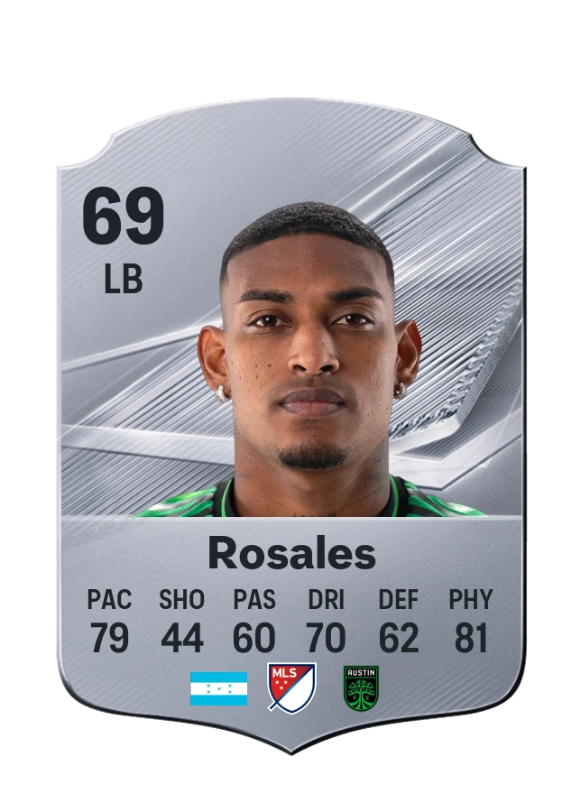 Joseph Rosales, Common card, rated 69