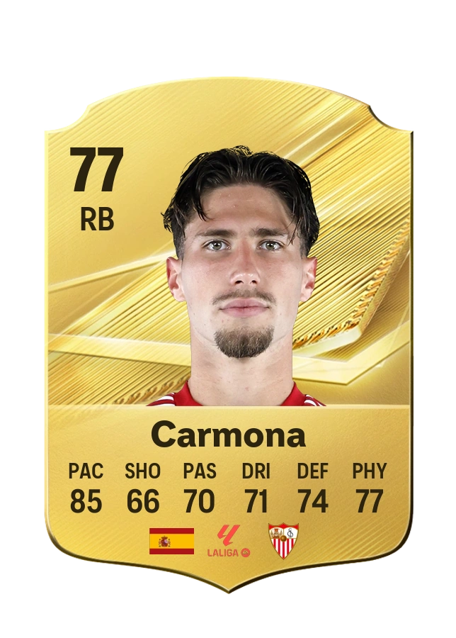 Carmona, Common card, rated 77