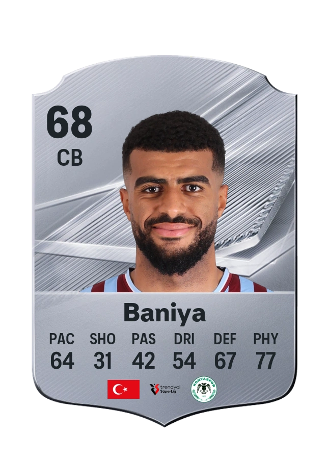 Rayyan Baniya, Common kartı, reyting 68