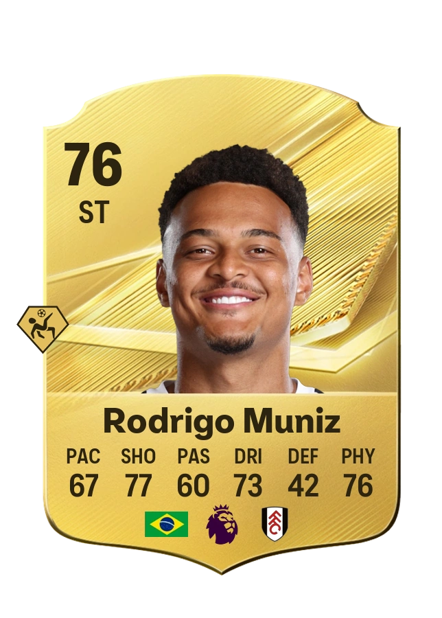 Carta Common de Rodrigo Muniz, overall 76