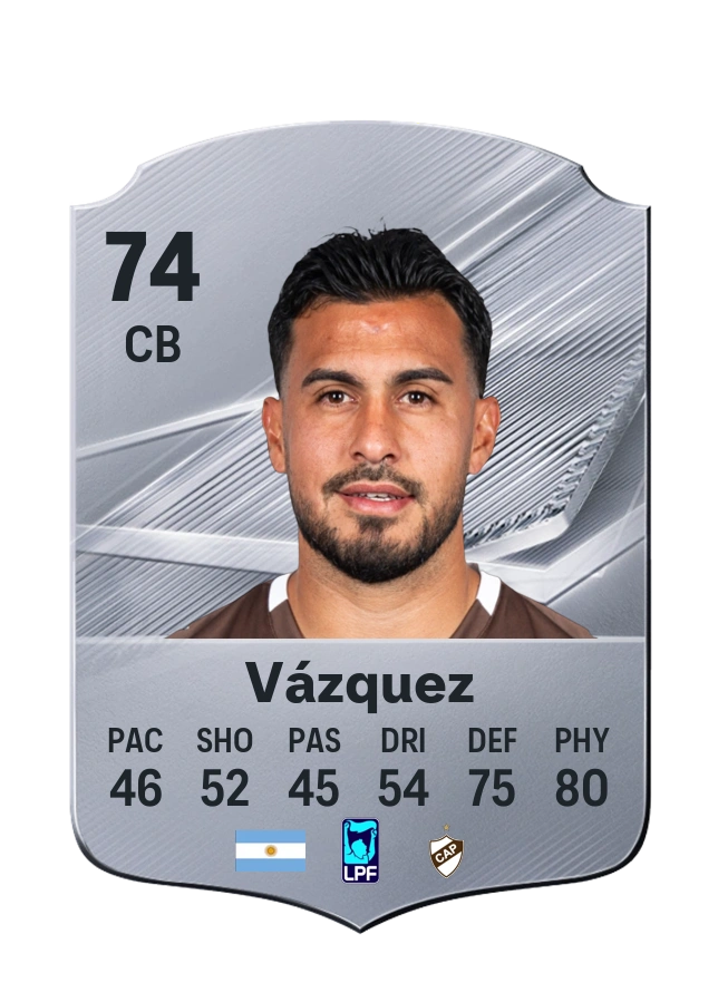 Carta Common de Ignacio Vázquez, valoración 74