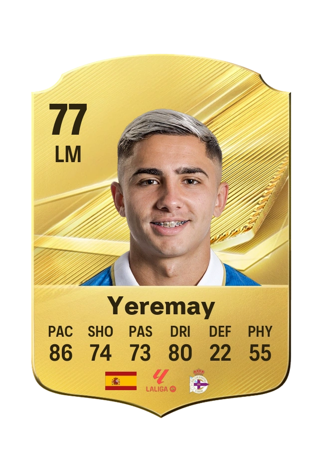 Common-Karte von Yeremay, Wertung 77