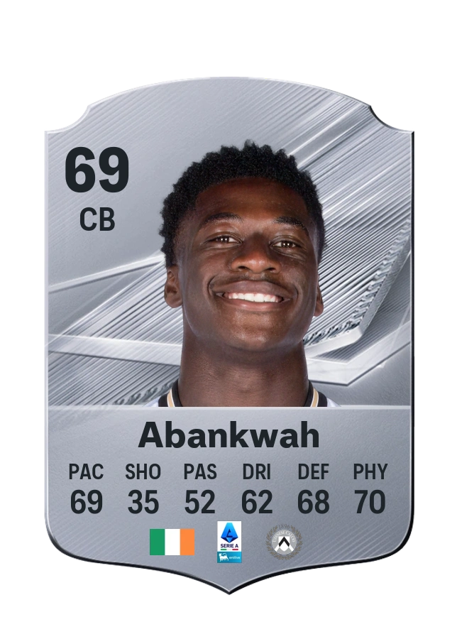 James Abankwah, Common card, rated 69