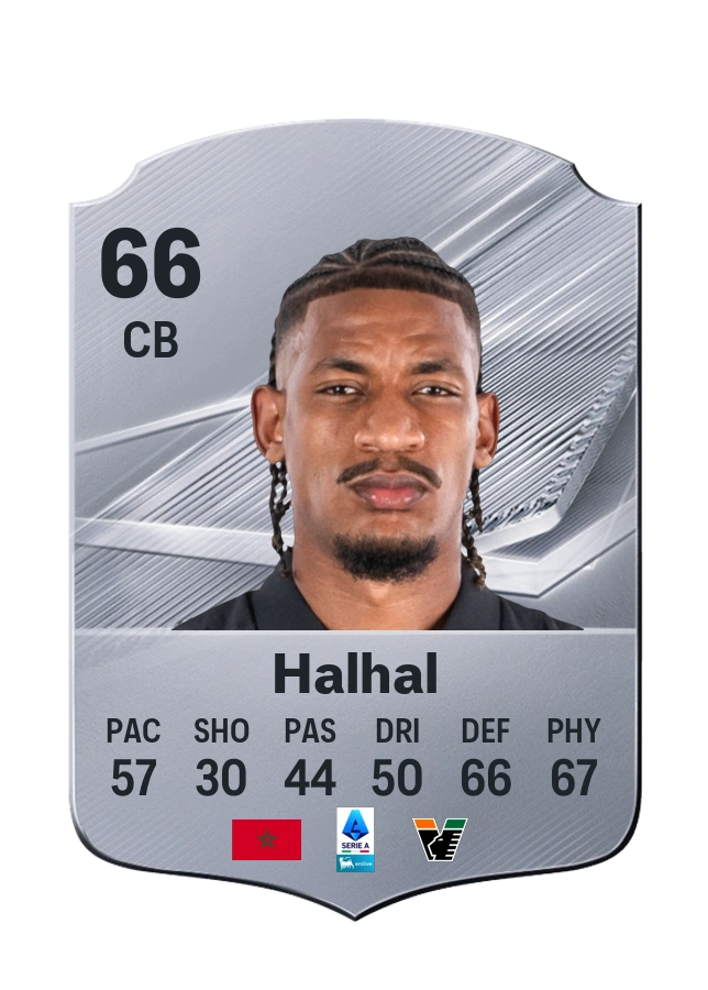Carta Common di Redouane Halhal, valutazione 66