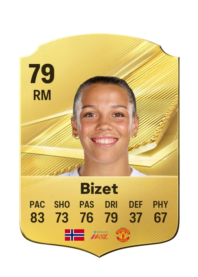 Celin Bizet, Common card, rated 79