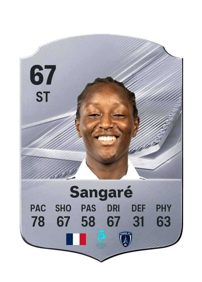 Hawa Sangaré, karta Common, ocena 67