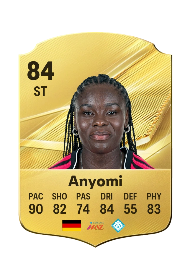 Common-Karte von Nicole Anyomi, Wertung 84