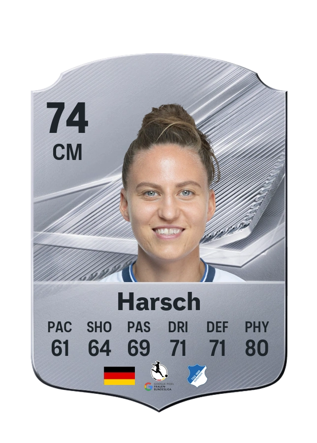 Franziska Harsch, Common card, rated 74