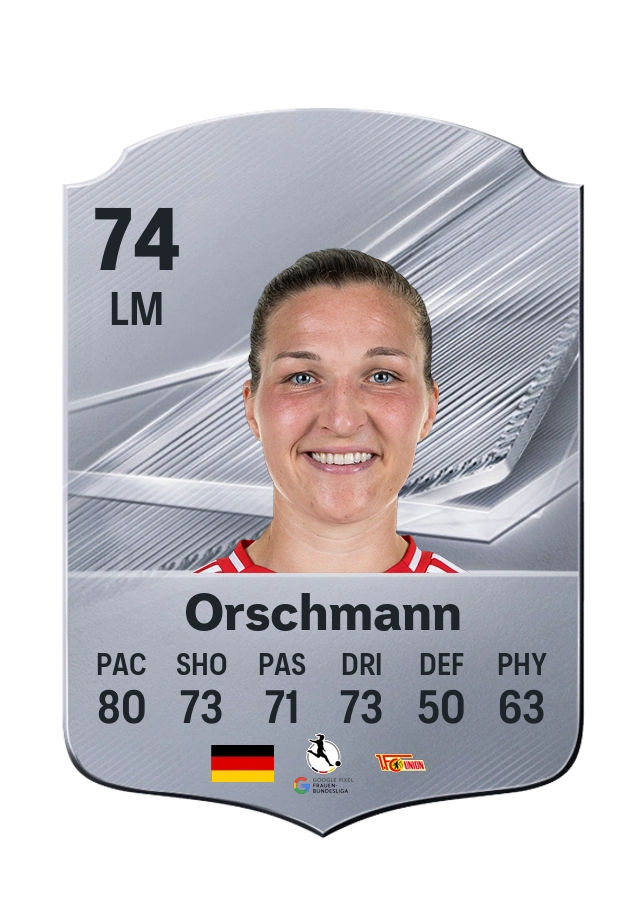 Common-Karte von Dina Orschmann, Wertung 74