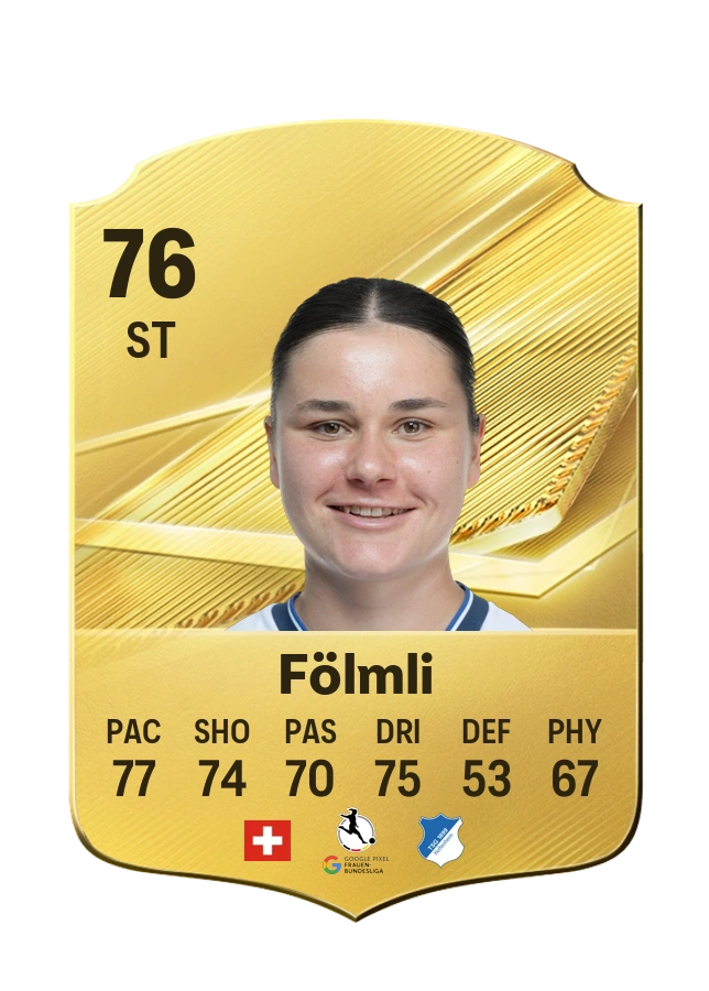 Carta Common di Svenja Fölmli, valutazione 76