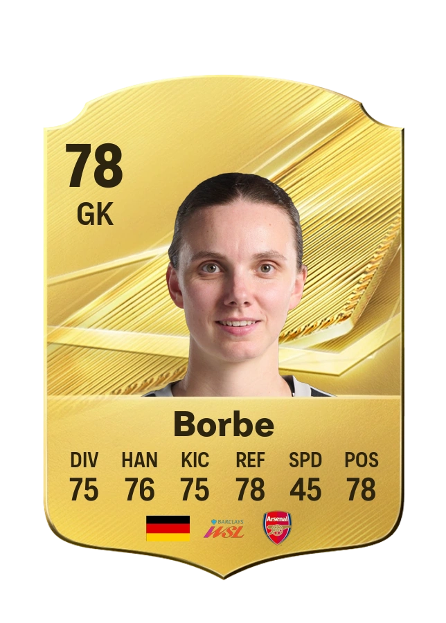 Common-Karte von Anneke Borbe, Wertung 78