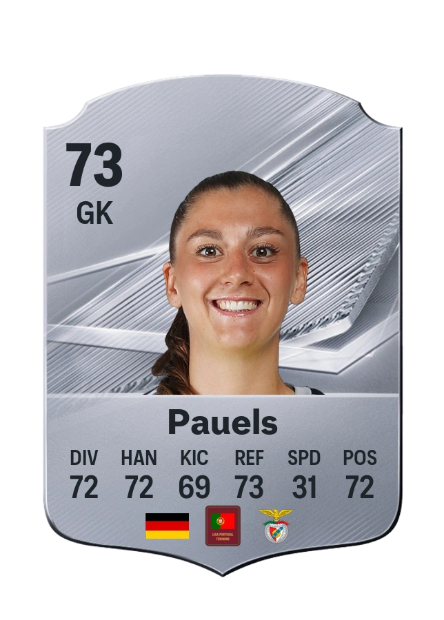 Lena Pauels, karta Common, ocena 73