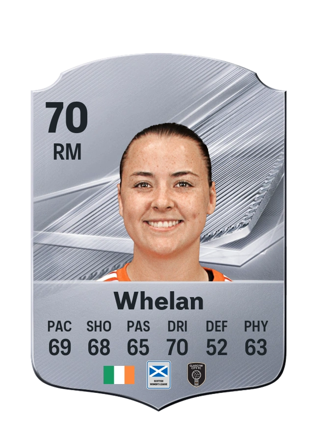 Emily Whelan, Common card, rated 70
