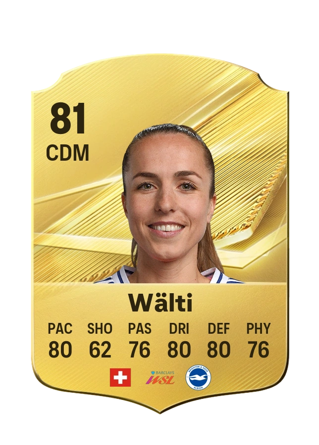Lia Wälti, Common card, rated 81