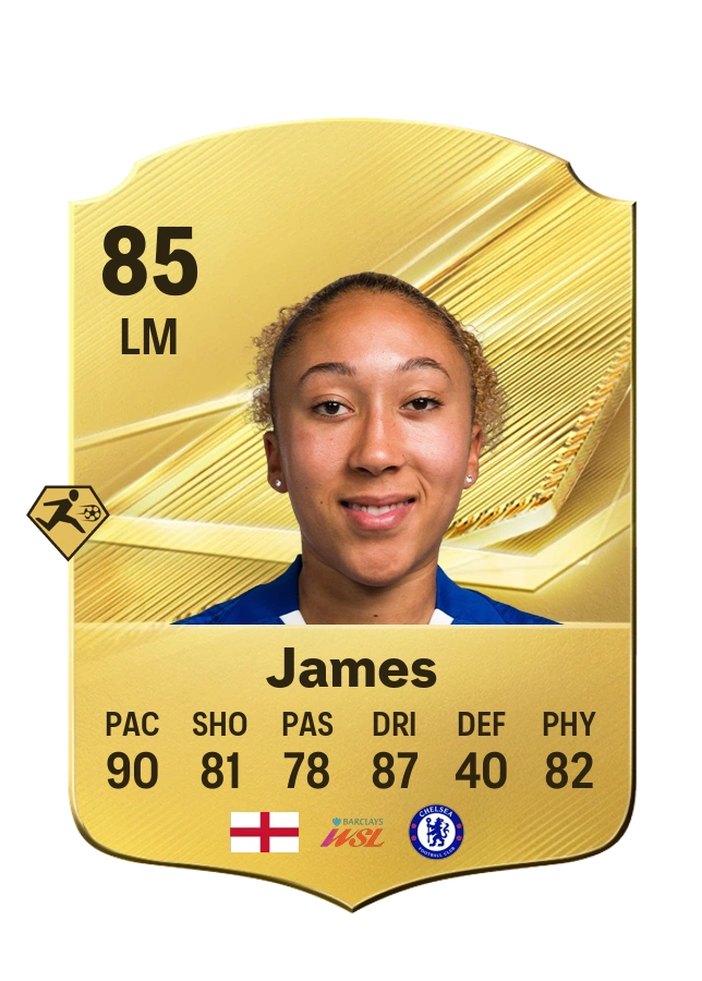 Carta Common di Lauren James, valutazione 85