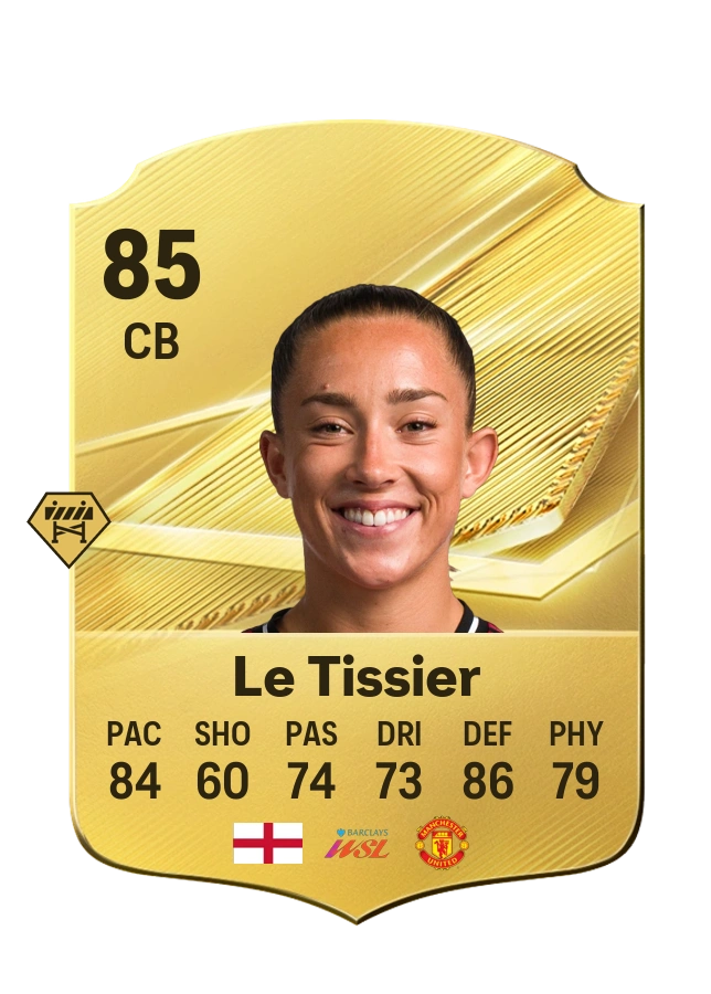 Maya Le Tissier, Common card, rated 85