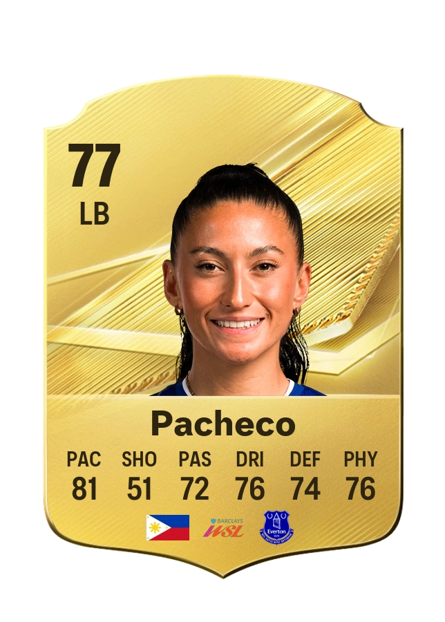 Mayumi Pacheco, Common card, rated 77