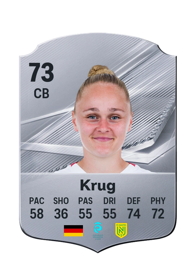Victoria Krug, Common kartı, reyting 73