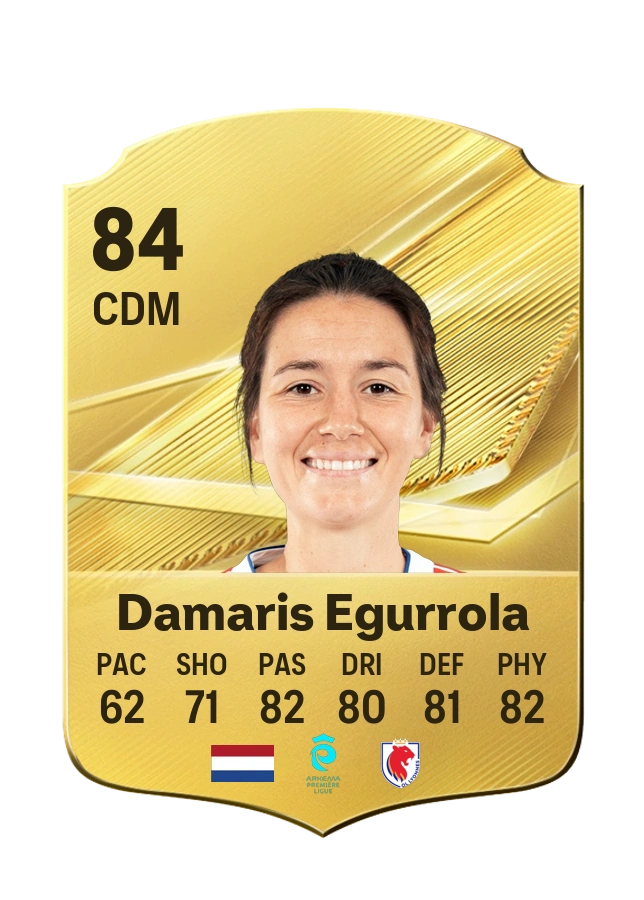 Carta Common di Damaris Egurrola, valutazione 84