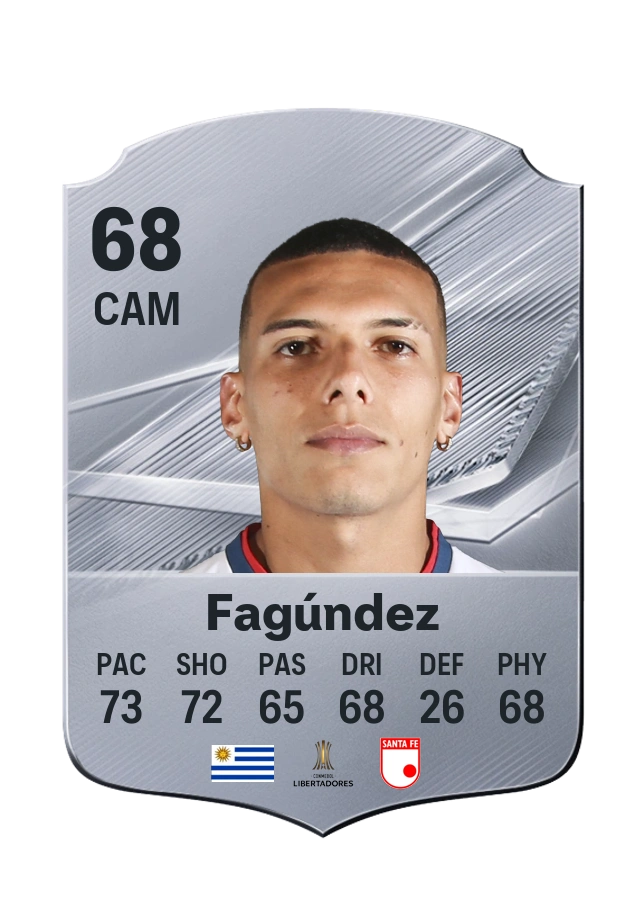 Franco Fagúndez, Common kartı, reyting 68