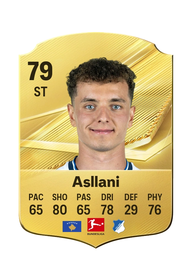 Carta Common di Fisnik Asllani, valutazione 79