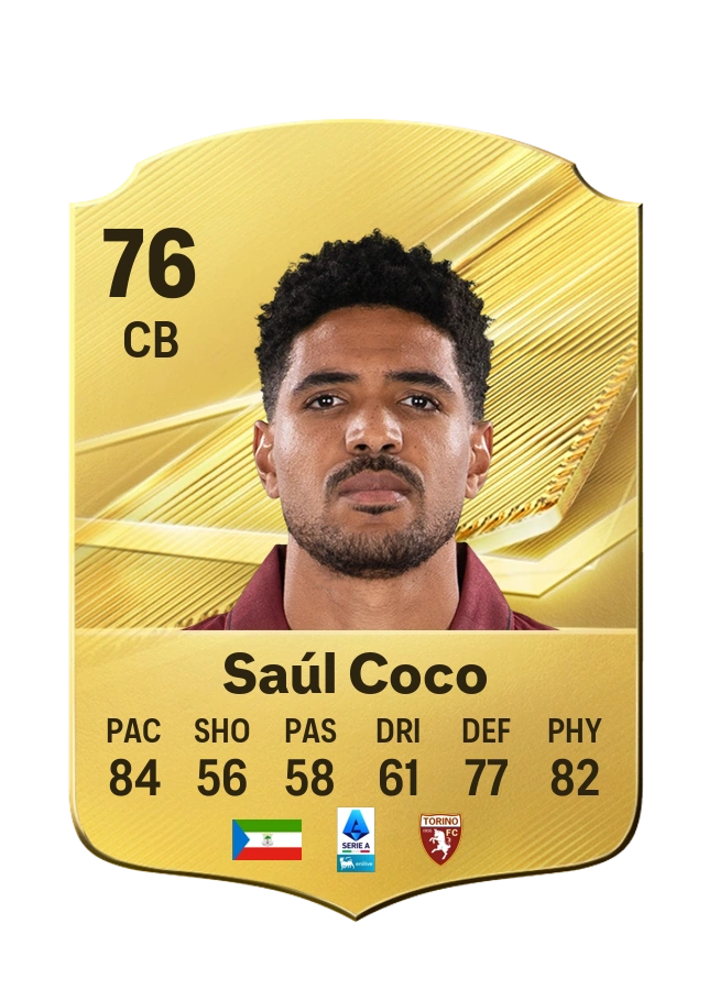 Carte Common de Saúl Coco, note 76