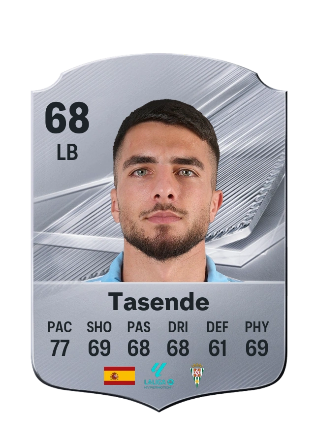 Tasende, karta Common, ocena 68