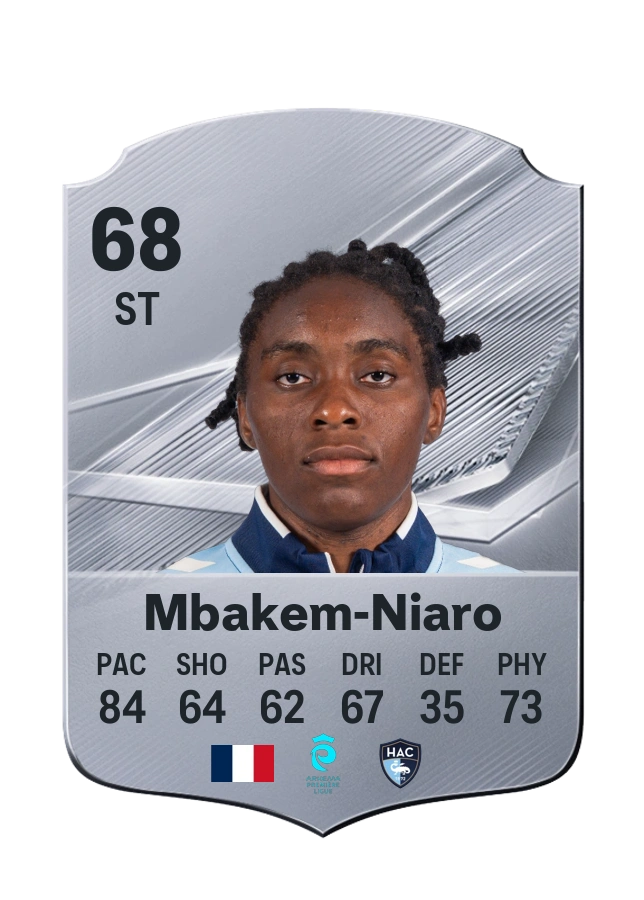 Carta Common de Esther Mbakem-Niaro, overall 68