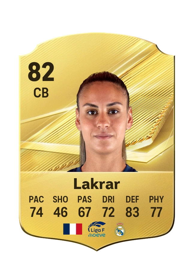 Maëlle Lakrar, Common kartı, reyting 82