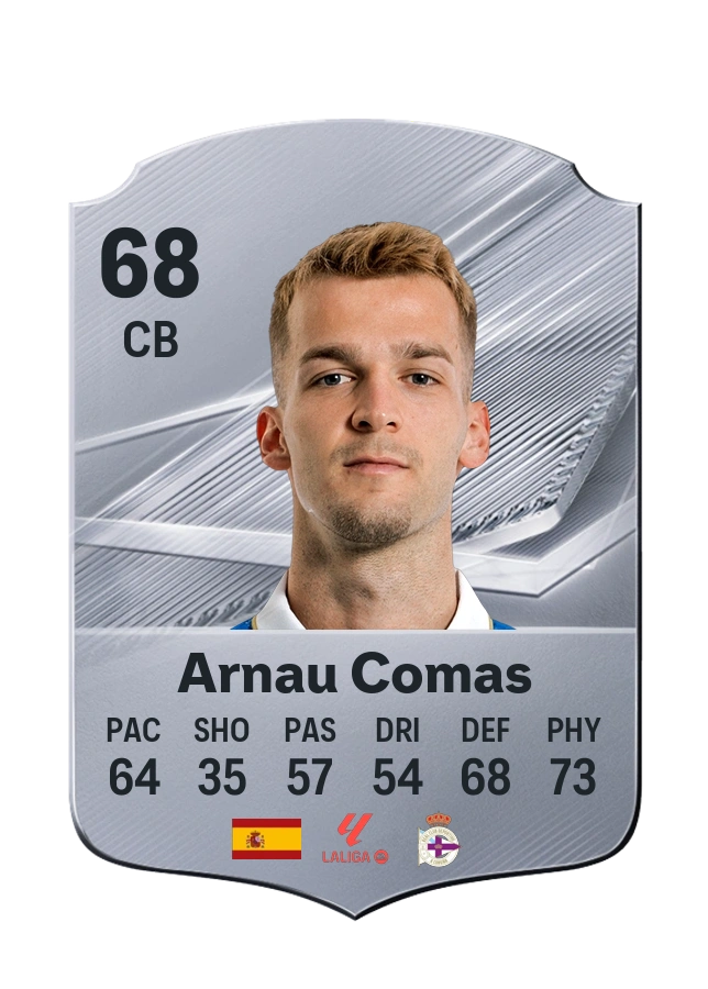 Arnau Comas, Common card, rated 68