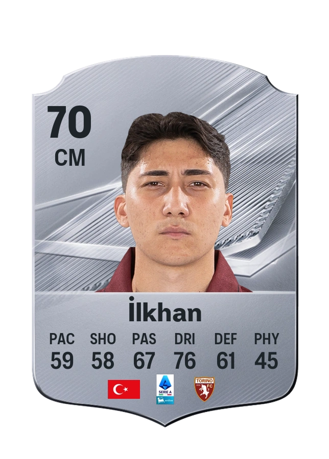 Emirhan İlkhan, Common card, rated 70