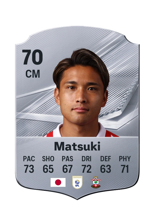 Kuryu Matsuki, Common card, rated 70
