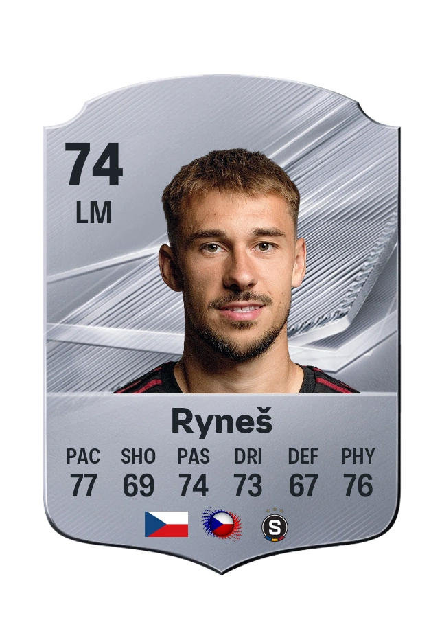 Matěj Ryneš, Common card, rated 74