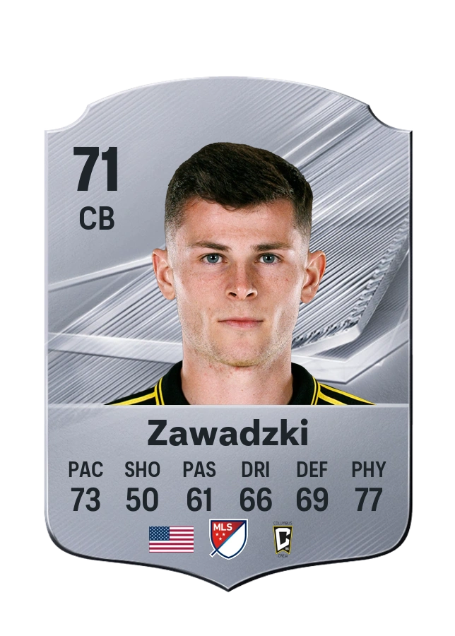 Sean Zawadzki, karta Common, ocena 71