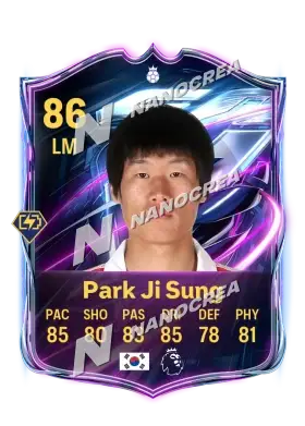 Park Ji Sung, Base Hero card, rated 86