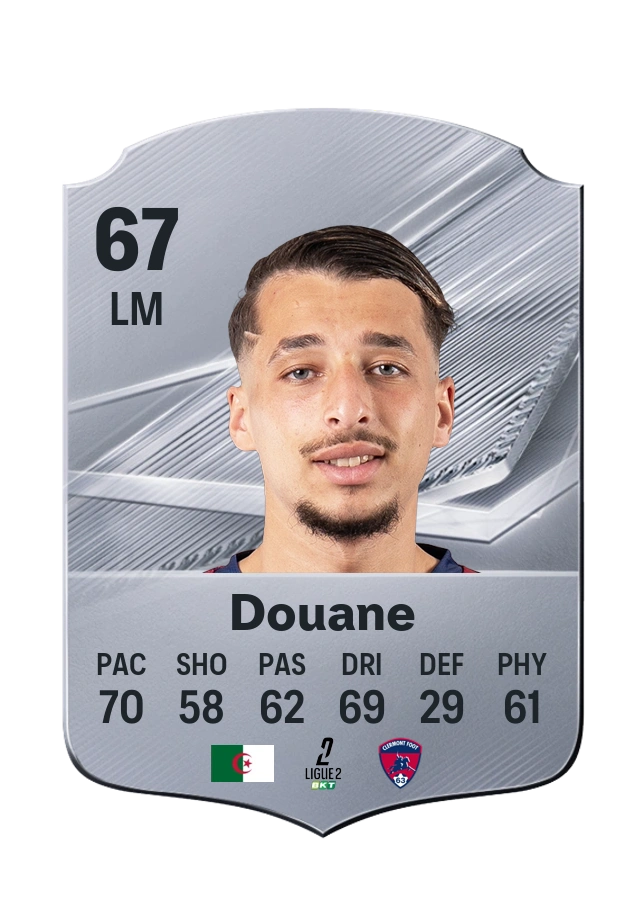 Maïdine Douane, Common card, rated 67