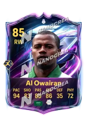Saeed Al Owairan, Base Hero kartı, reyting 85