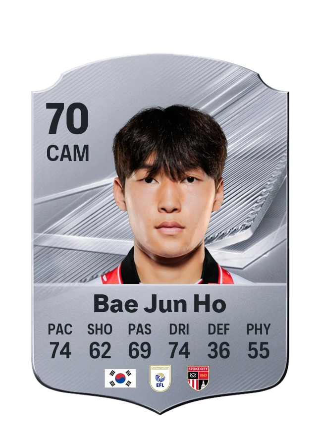 Carta Common de Bae Jun Ho, overall 70