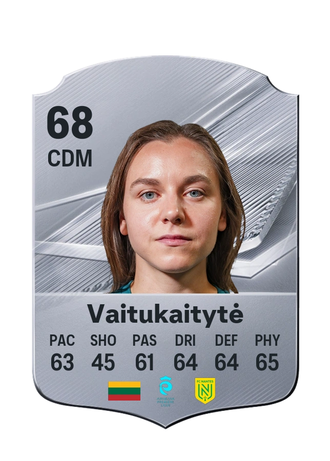 Carta Common di Liucija Vaitukaitytė, valutazione 68