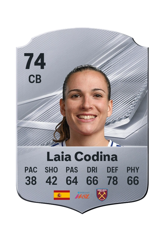 Laia Codina، بطاقة Common، بتقييم 74