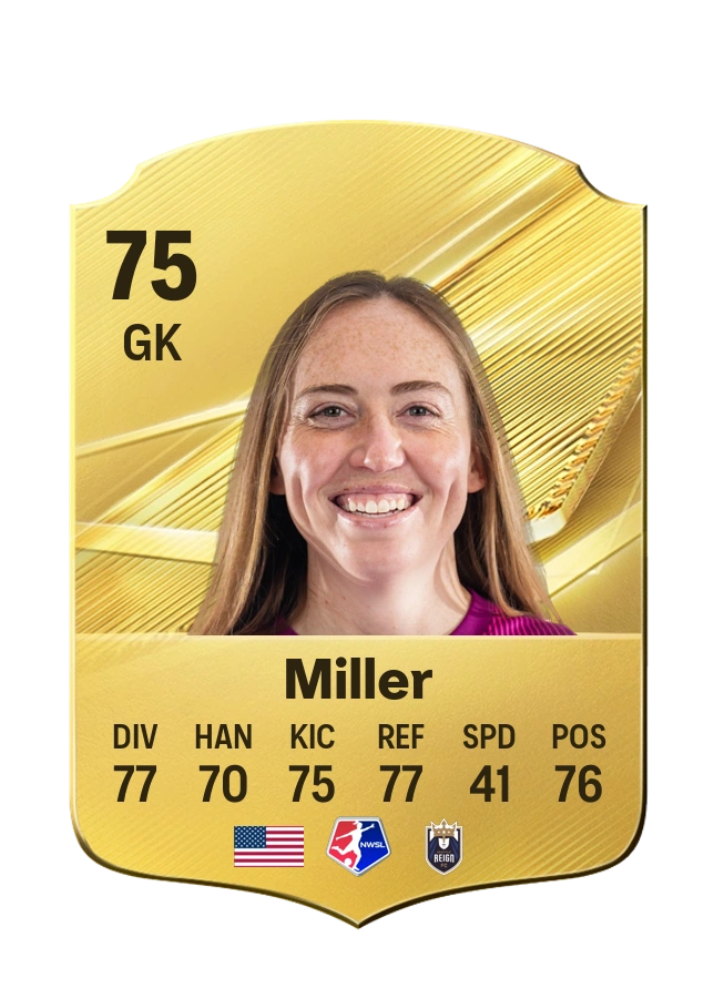 Cassie Miller, Common kartı, reyting 75