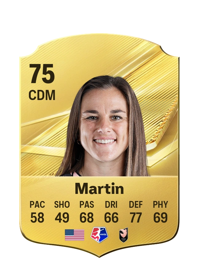Carta Common di Nealy Martin, valutazione 75