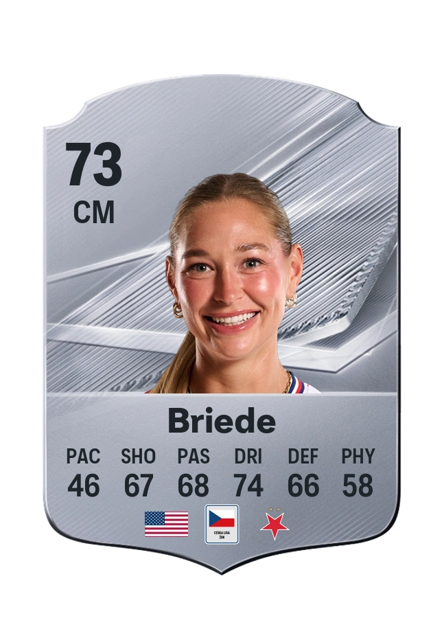 Belle Briede, karta Common, ocena 73