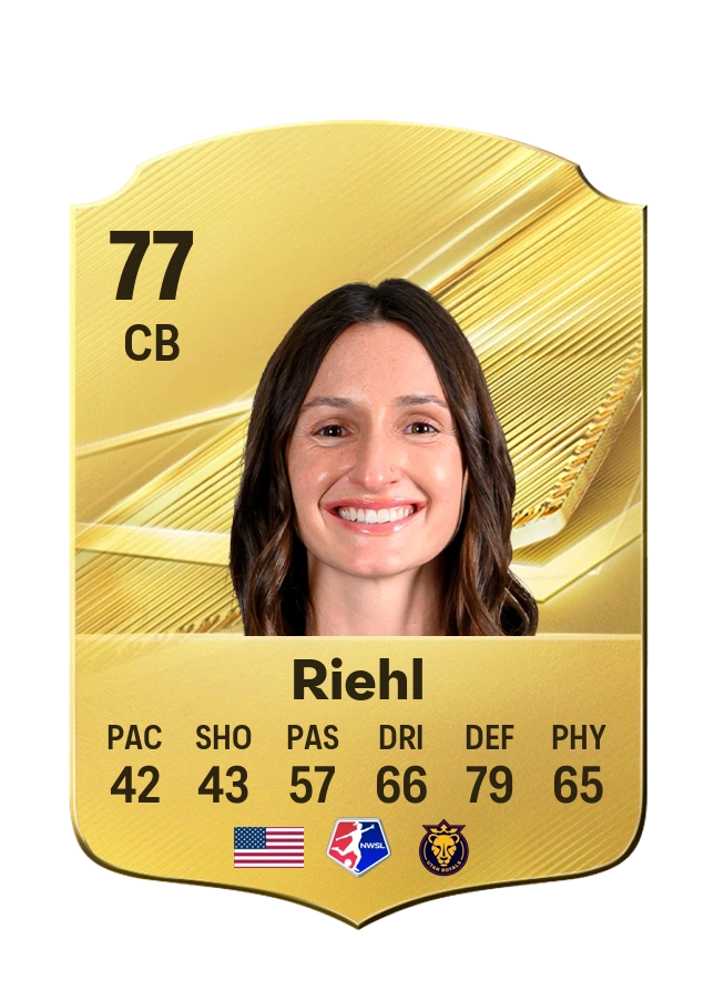 Kaleigh Riehl, Common card, rated 77