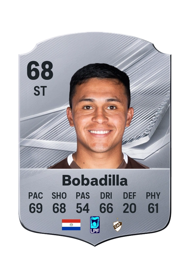 Héctor Bobadilla, Common kartı, reyting 68