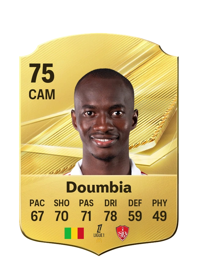 Kamory Doumbia, Common card, rated 75
