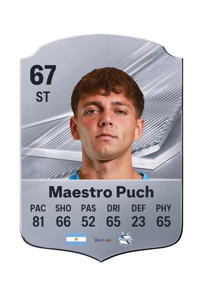 Ignacio Maestro Puch, karta Common, ocena 67