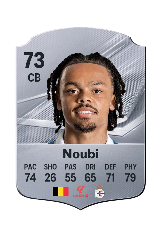 Lucas Noubi, Common card, rated 73
