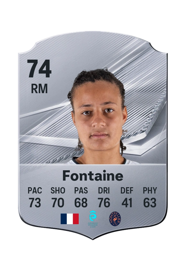 Aïrine Fontaine, Common-kaart, rating 74